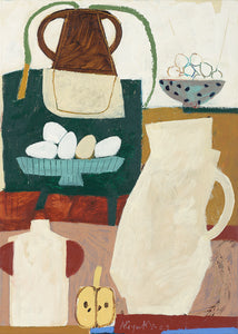 Plagát In the Kitchen at My Grandma by Aliya Abs