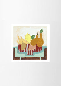 Plagát Sweet Pears by Aliya Abs