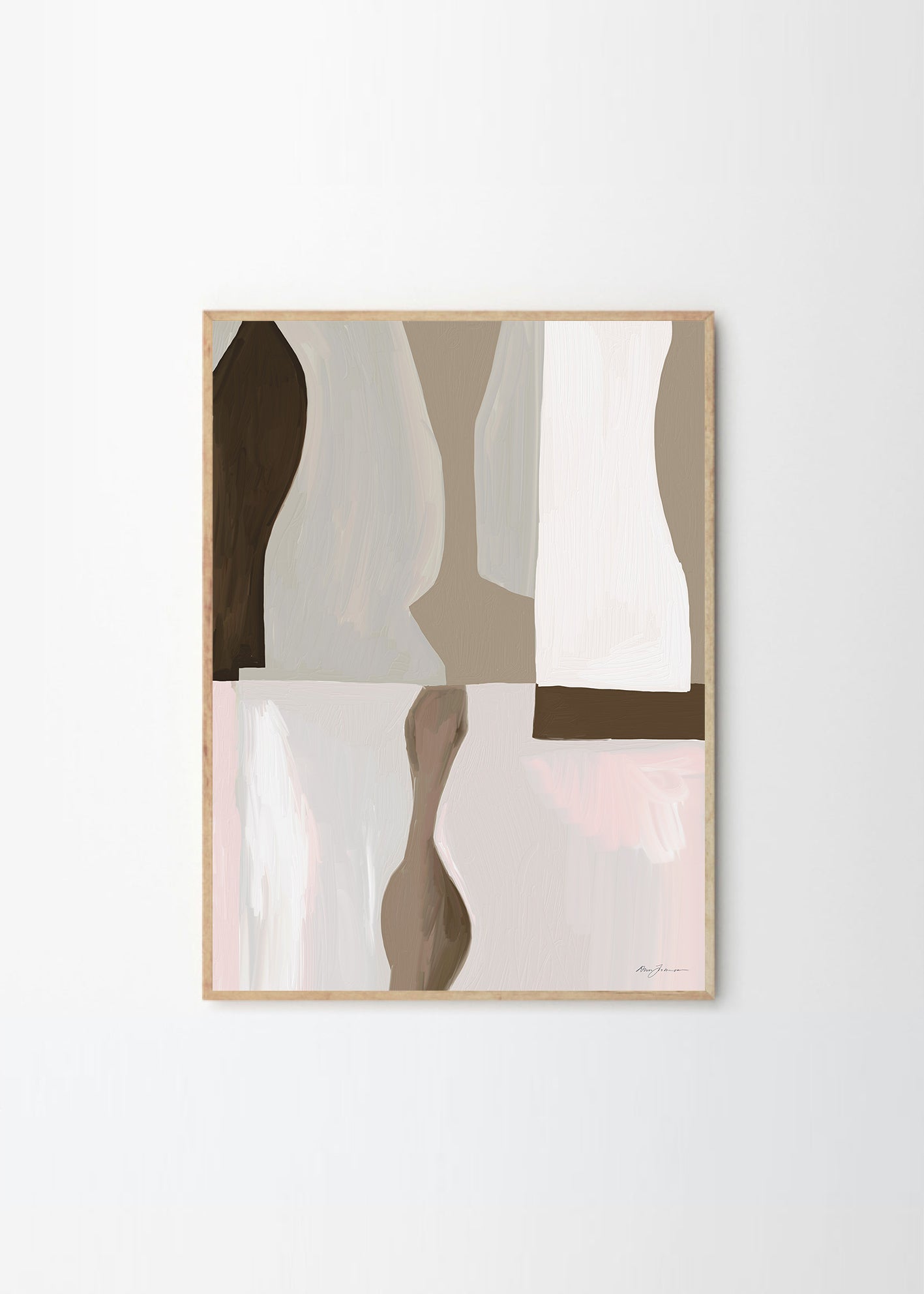 Plagát Pastels en Forme by Anna Johansson