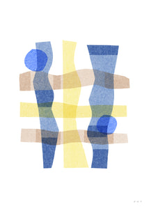 Plagát Criss Cross by Another Art Project