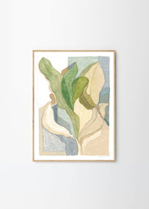 Plagát Blue Lady by Stine Belden Røed