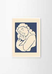 Plagát Woman with Child by By Garmi