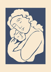 Plagát Woman with Child by By Garmi