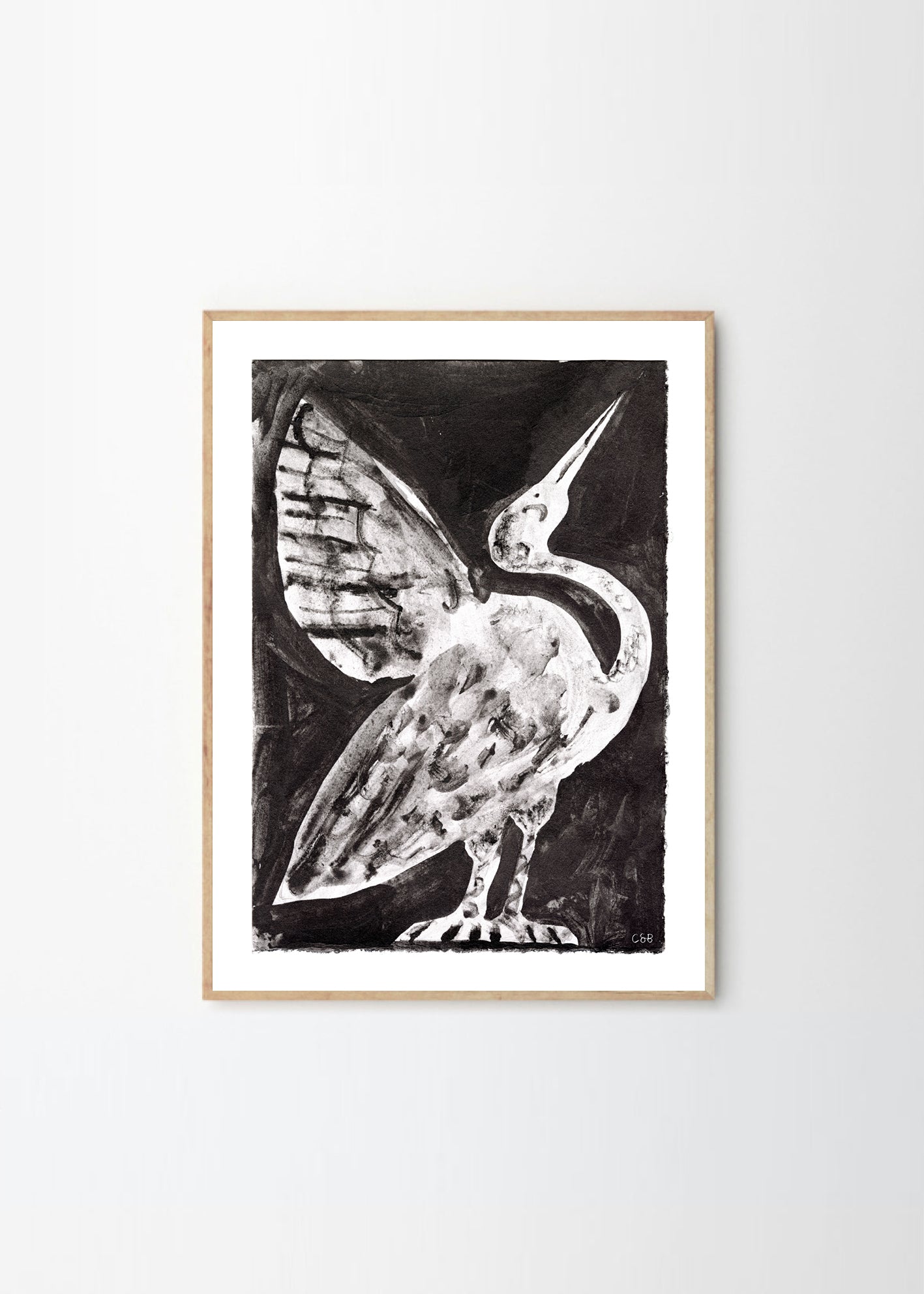 Plagát Blue Lady by Stine Belden Røed