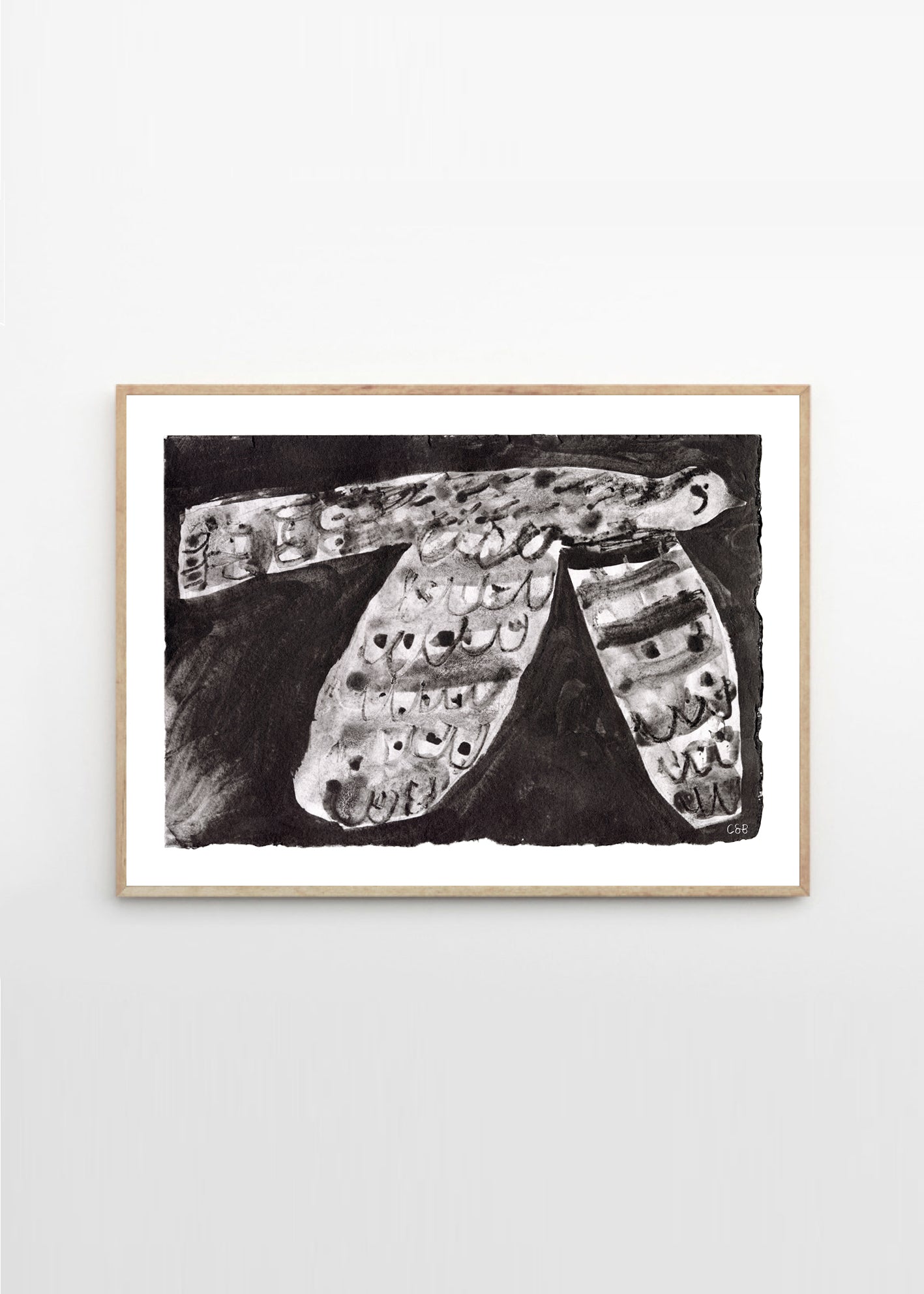 Plagát Blue Lady by Stine Belden Røed