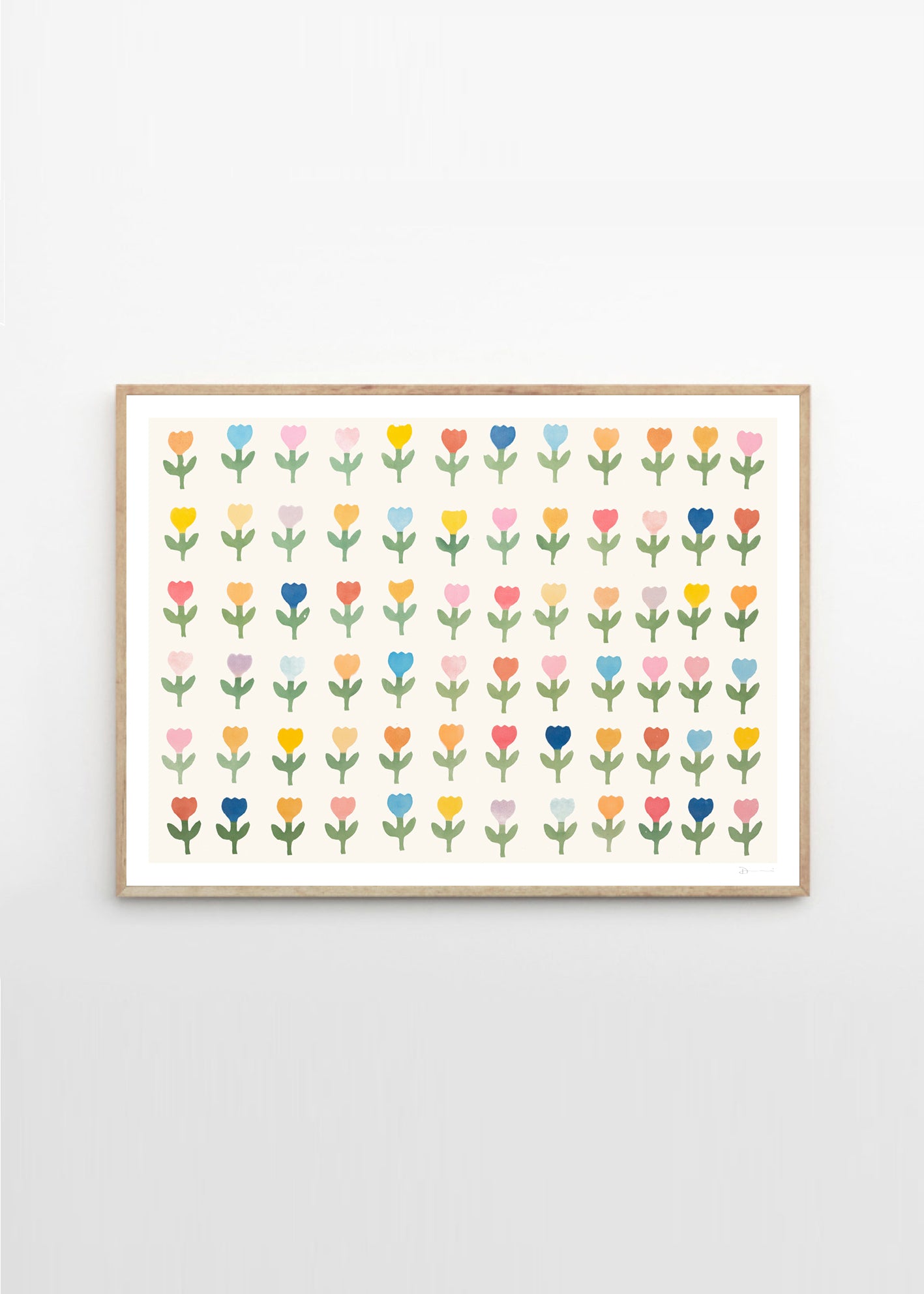 Plagát Blue Lady by Stine Belden Røed