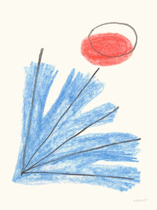Plagát Automatic Drawing by Ellie Evelyn Orrell