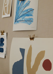 Plagát Automatic Drawing by Ellie Evelyn Orrell