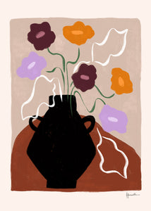 Plagát Petunias by Frankie Penwill