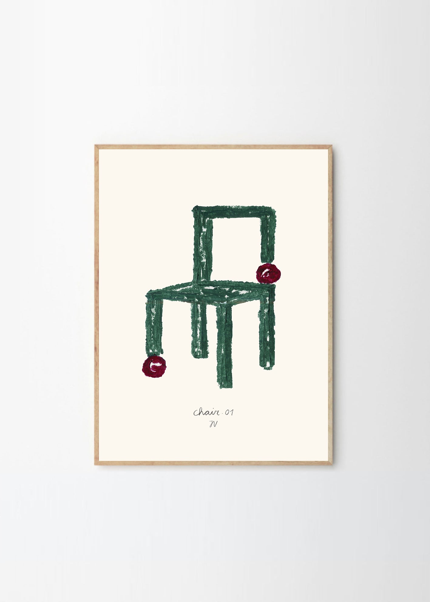 Plagát Blue Lady by Stine Belden Røed