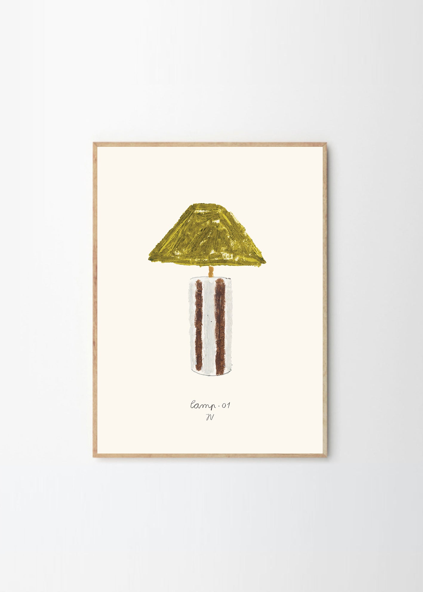 Plagát Blue Lady by Stine Belden Røed