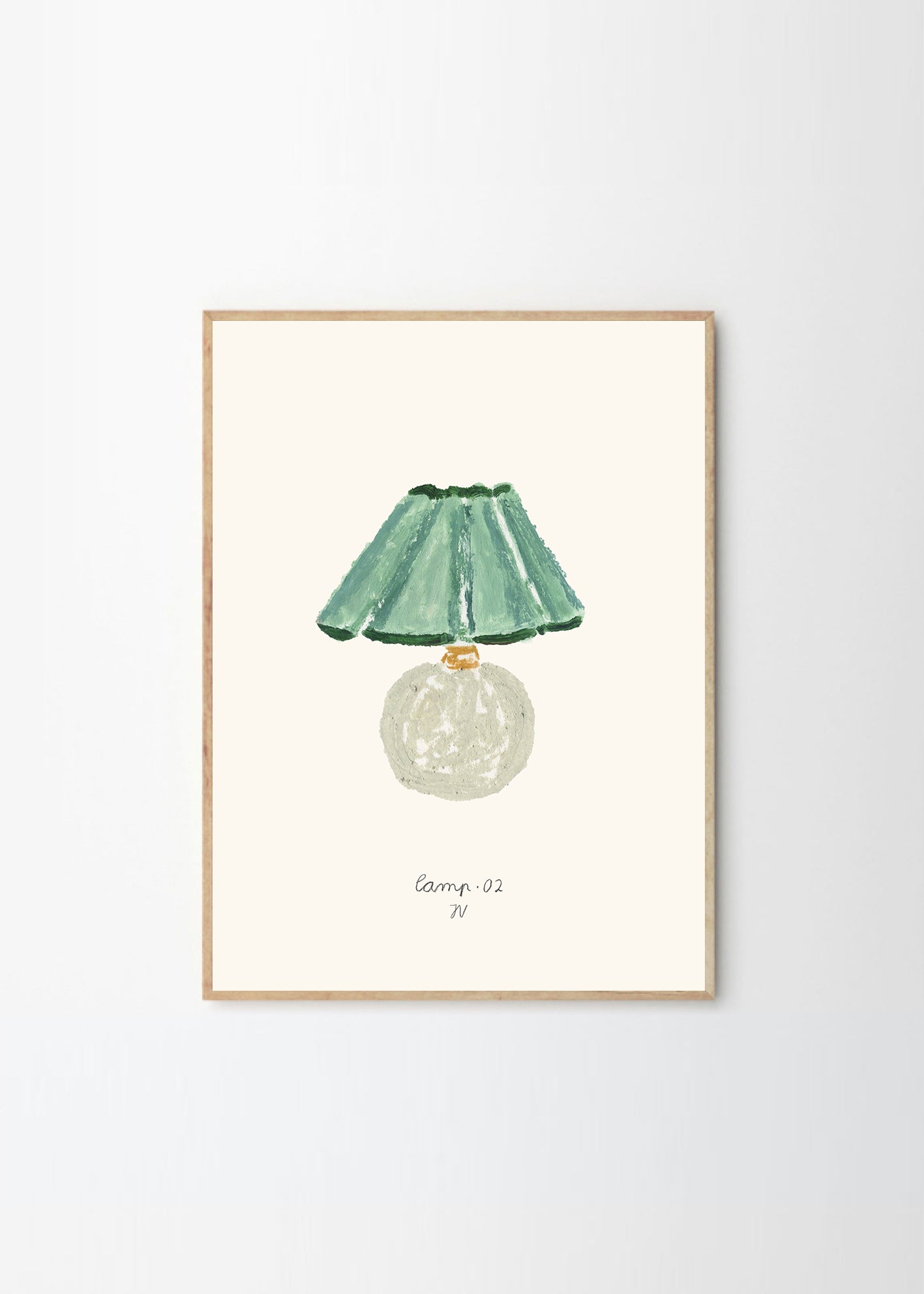 Plagát Blue Lady by Stine Belden Røed