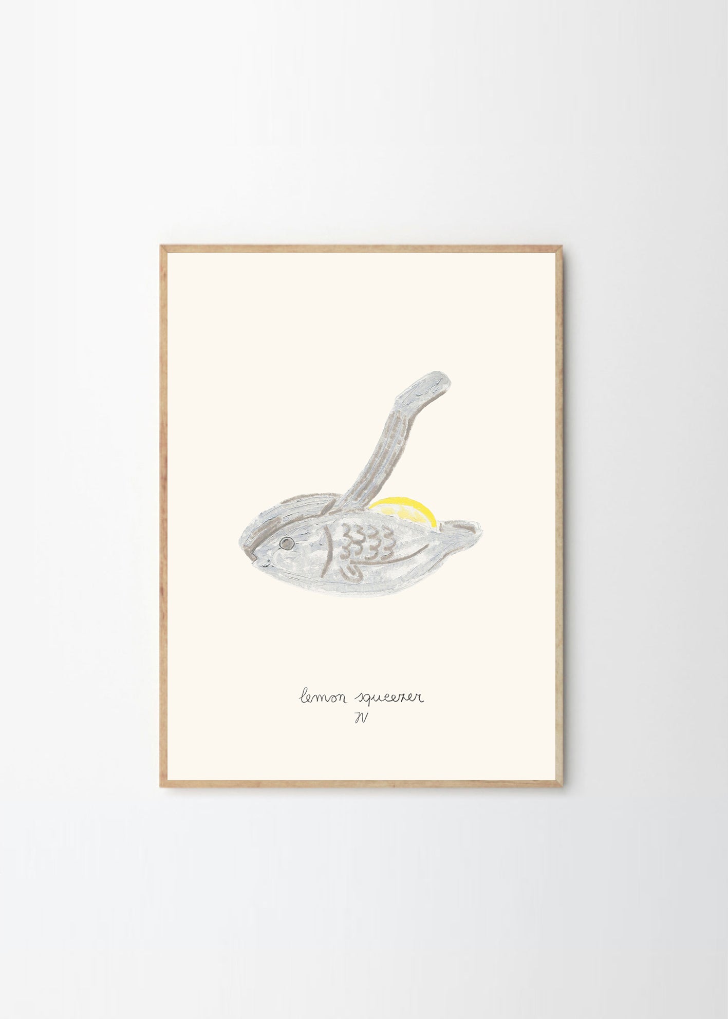 Plagát Blue Lady by Stine Belden Røed