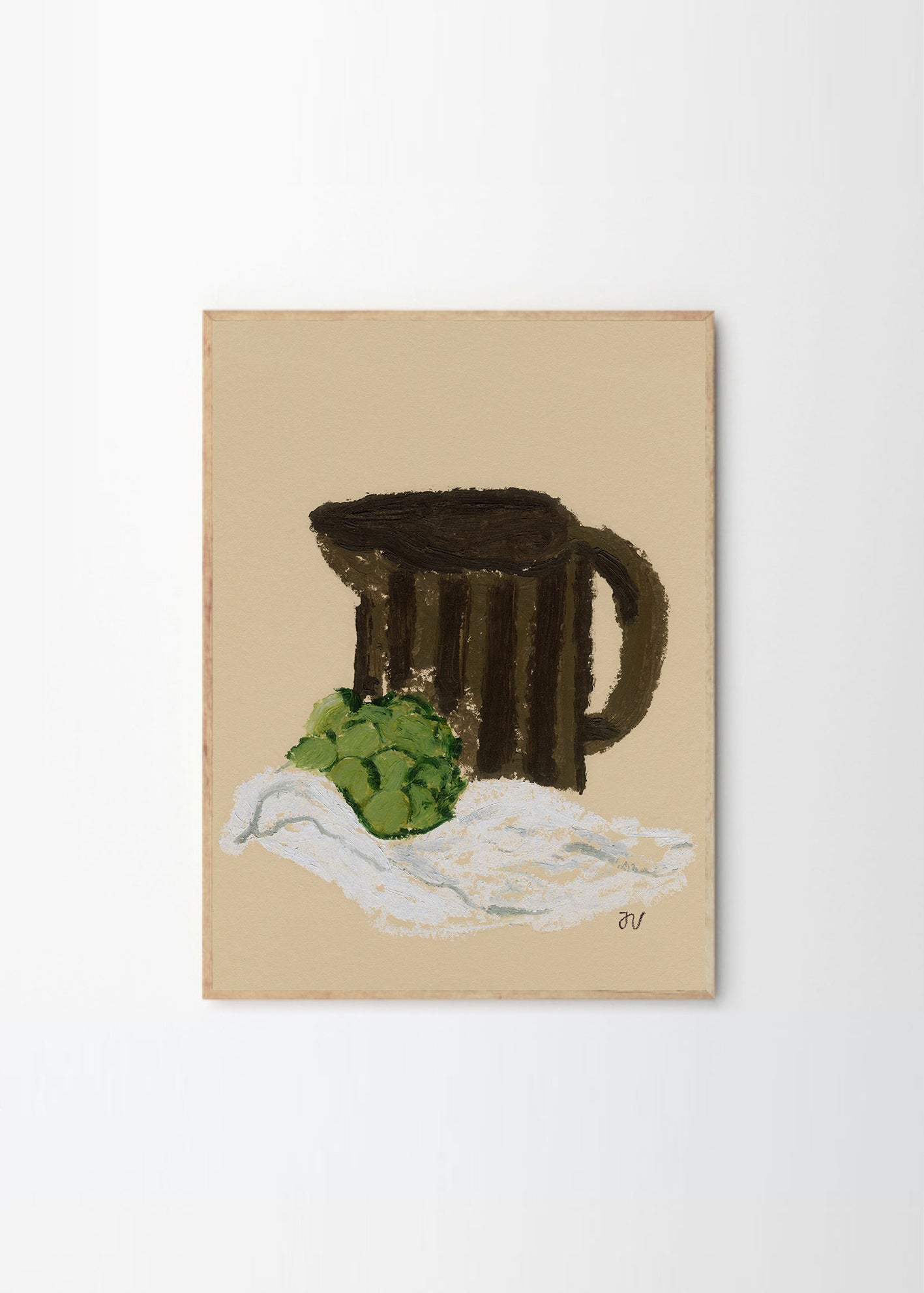 Plagát Still Life with Artichoke by Isabelle Vandeplassche