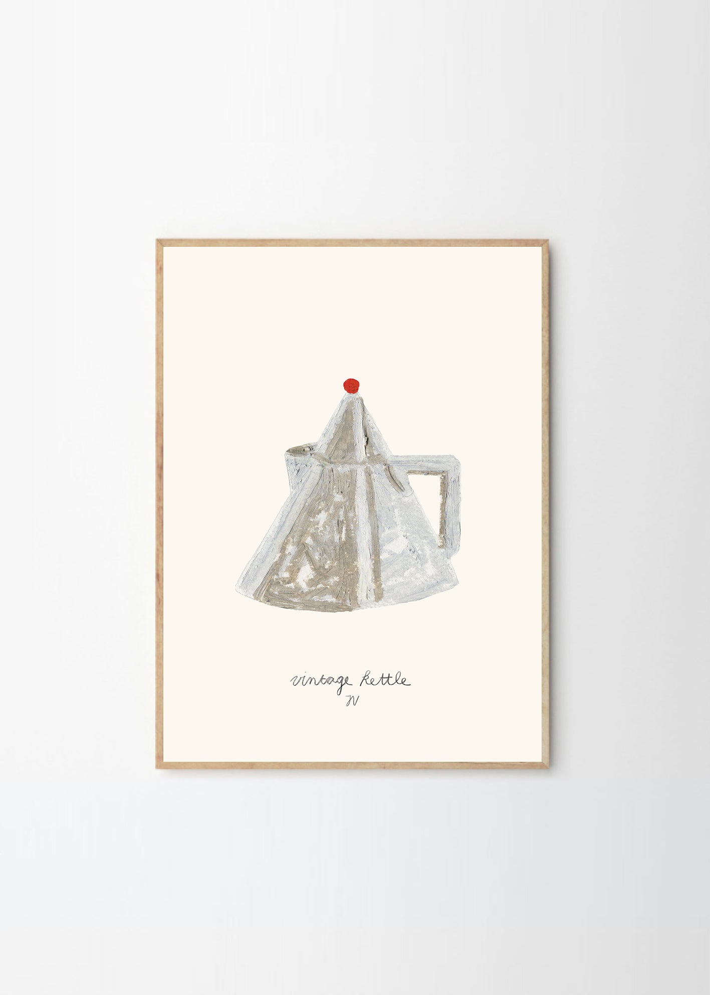 Plagát Blue Lady by Stine Belden Røed