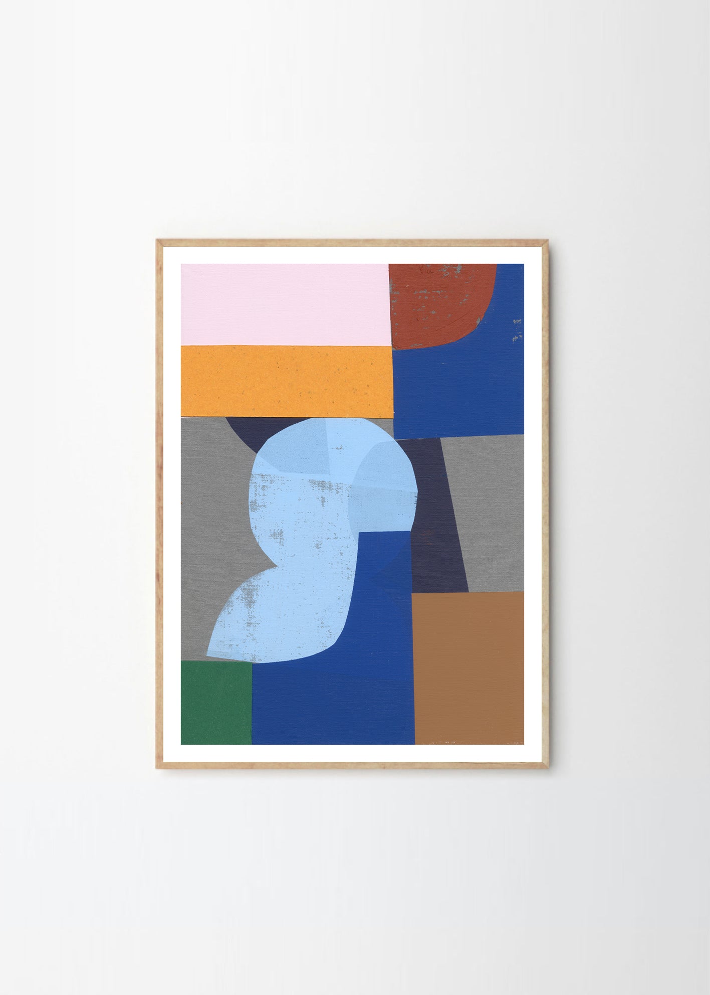 Plagát Blue Lady by Stine Belden Røed