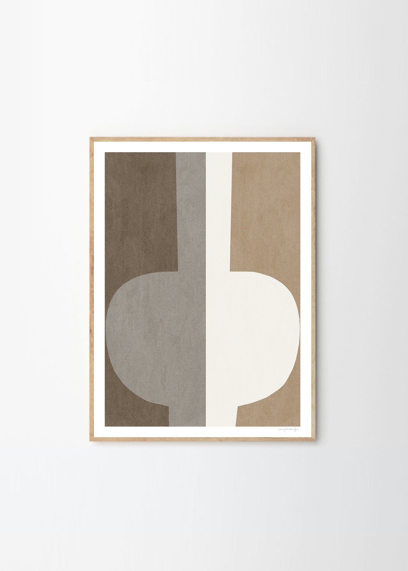 Plagát Blue Lady by Stine Belden Røed