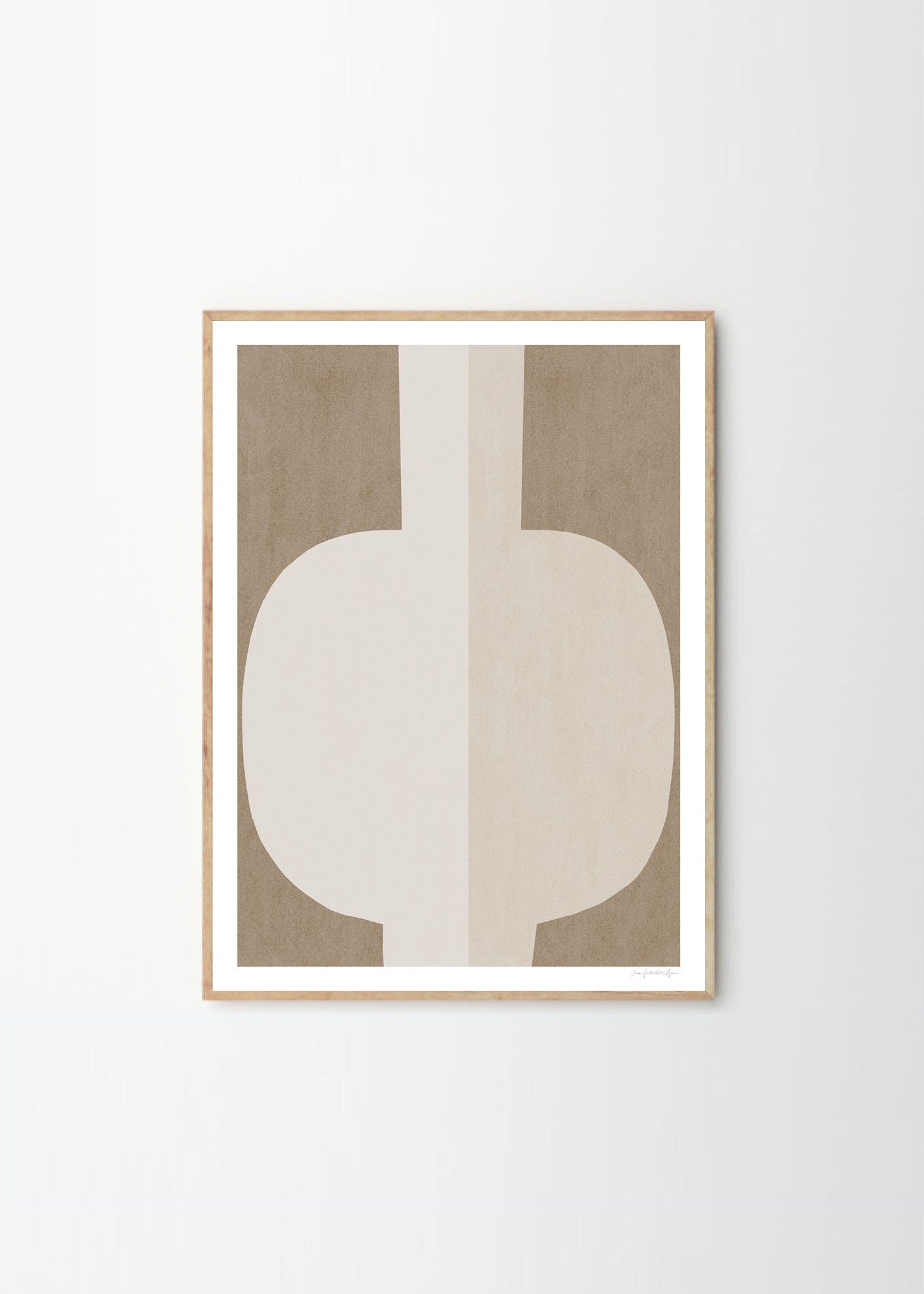 Plagát Blue Lady by Stine Belden Røed