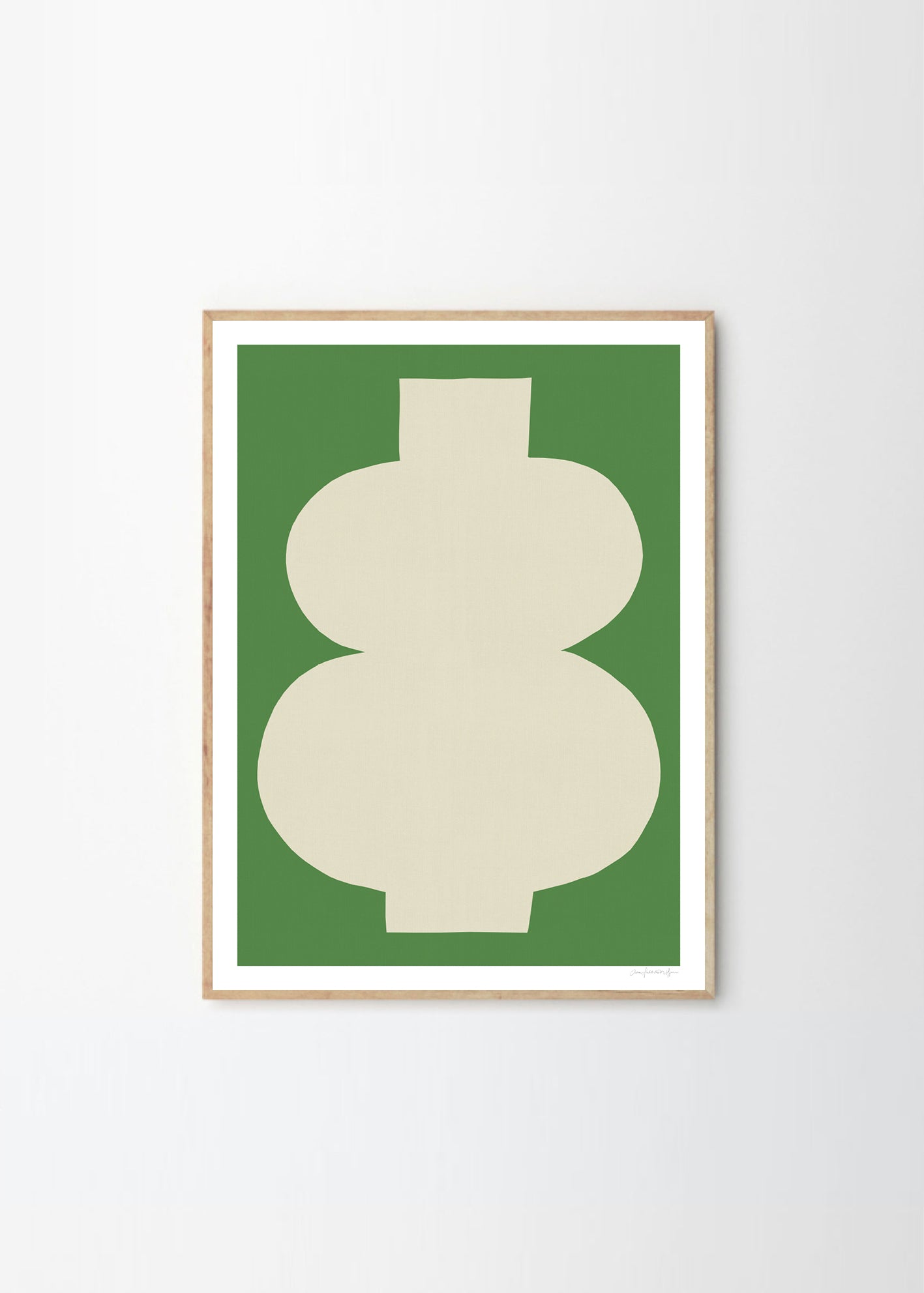 Plagát Blue Lady by Stine Belden Røed