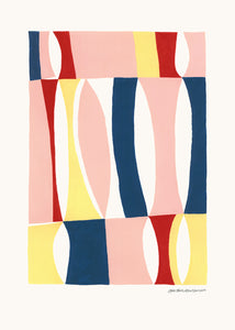 Plagát Polka by Leise Dich Abrahamsen