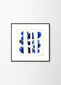 Plagát Bleu à part 01 by Nomen Studio