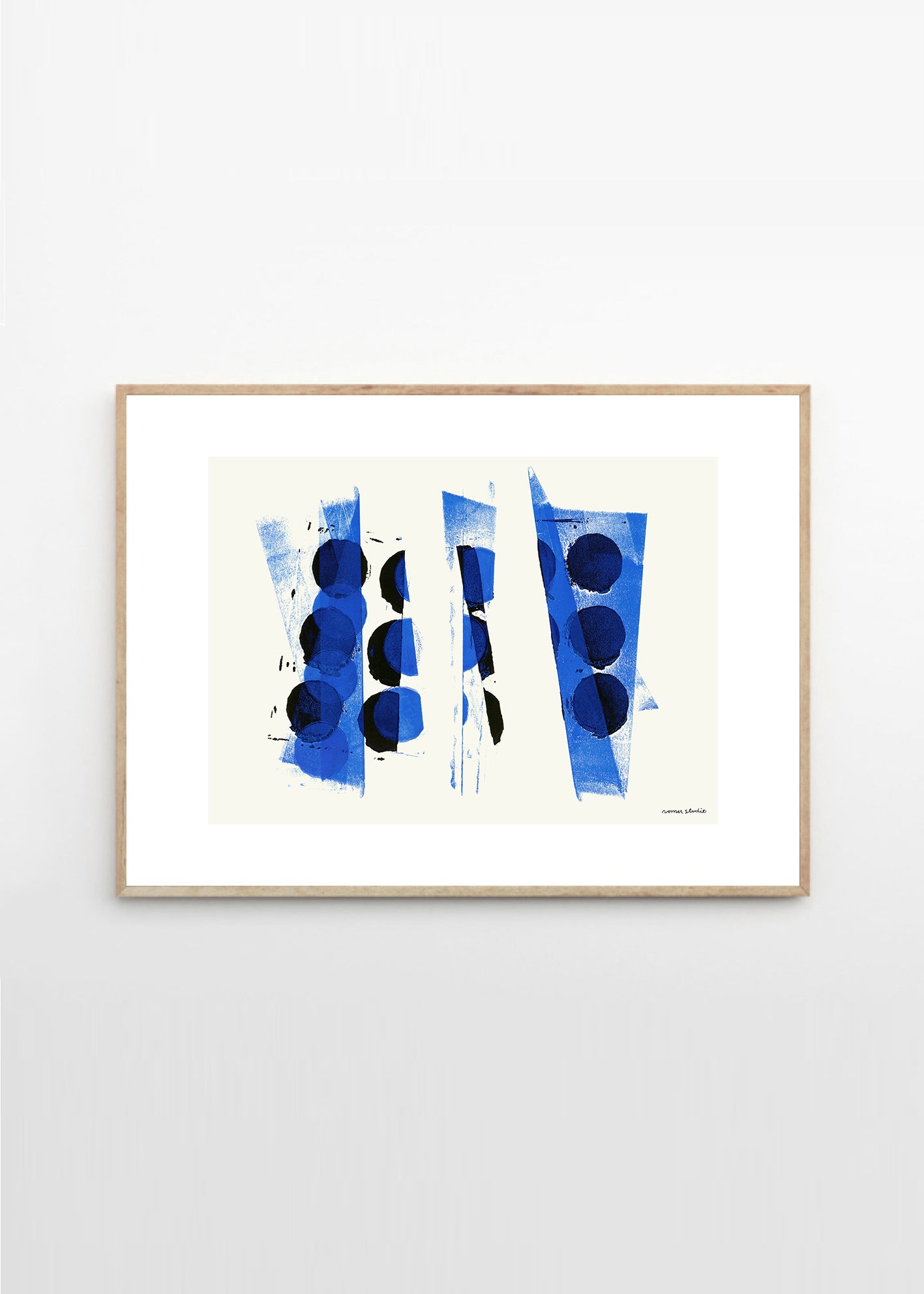 Plagát Bleu à part 02 by Nomen Studio