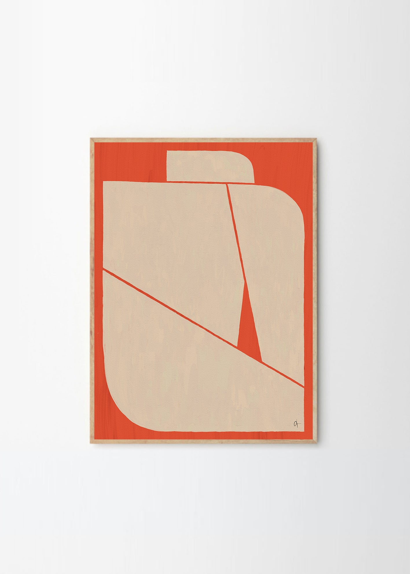 Plagát Blue Lady by Stine Belden Røed