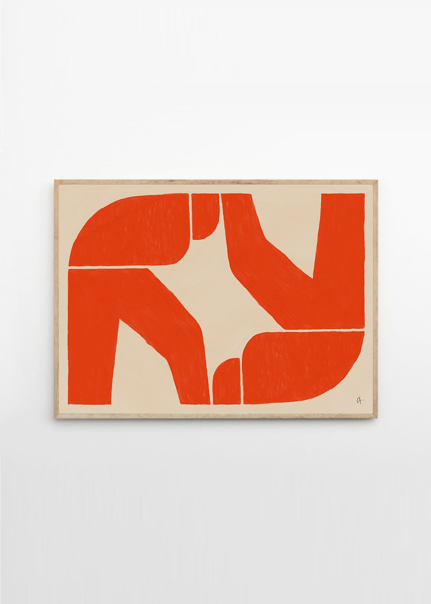 Plagát Blue Lady by Stine Belden Røed