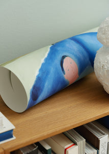 Plagát Blue Lady by Stine Belden Røed