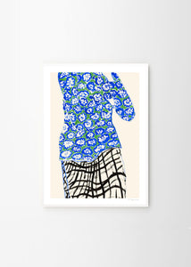 Plagát Blue and Green by Rosie McGuinness
