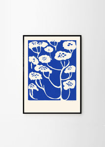 Plagát Blue Flower by Rosie McGuinness