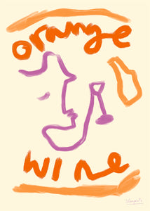 Plagát Orange Wine by Ruby Hughes