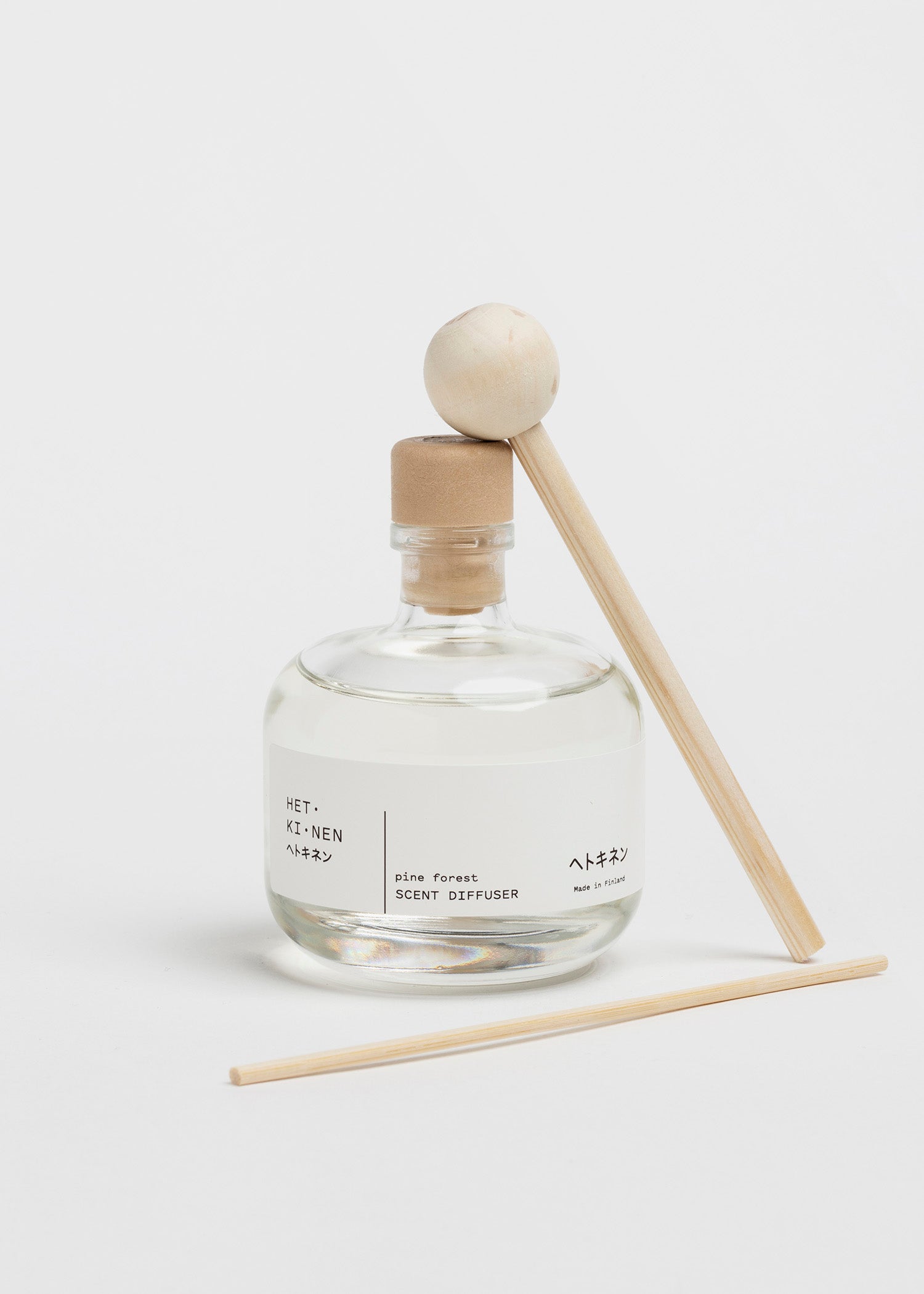 Ekologický difuzér s drevenými tyčinkami Pine Forest Borovicový les 100ml
