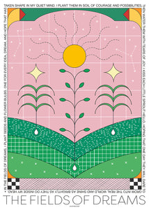 Plagát The Fields of Dreams by Signe Bagger