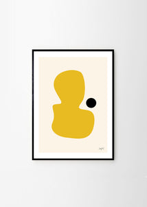 Plagát Yellow Stain by Sofia Freixas