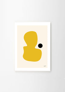 Plagát Yellow Stain by Sofia Freixas