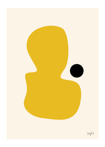 Plagát Yellow Stain by Sofia Freixas