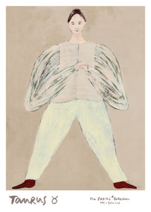 Plagát Blue Lady by Stine Belden Røed