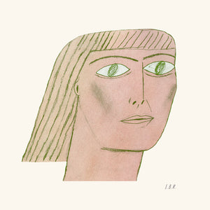 Plagát Green Lady by Stine Belden Røed