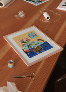 Plagát Pastel Table by Laura Page