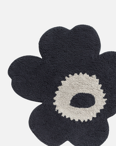 Koupelnová předložka Unikko charcoal - tmavě modrá