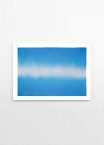 Plagát Blue Interstellar by Anne Nowak