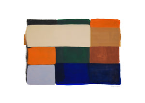 Plagát Colour Squares 01 by Berit Mogensen Lopez