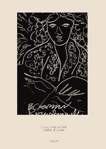 Plagát Woman With A Book by By Garmi