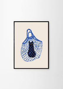 Plagát The Cats in the bag by Chloe Purpero Johnson