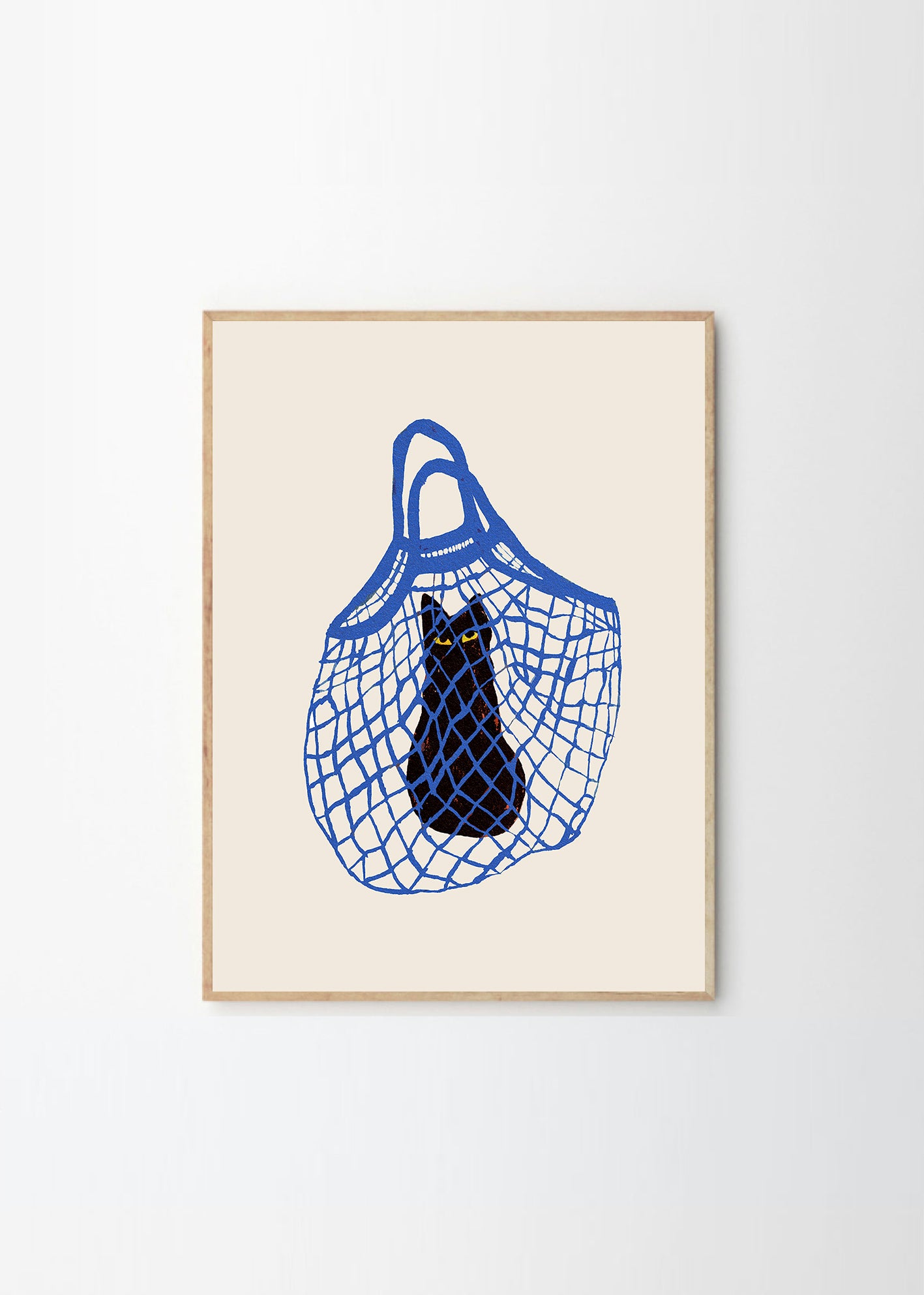 Plagát The Cats in the bag by Chloe Purpero Johnson