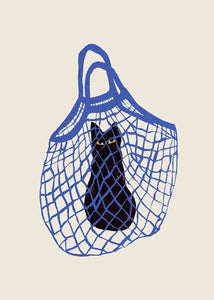 Plagát The Cats in the bag by Chloe Purpero Johnson