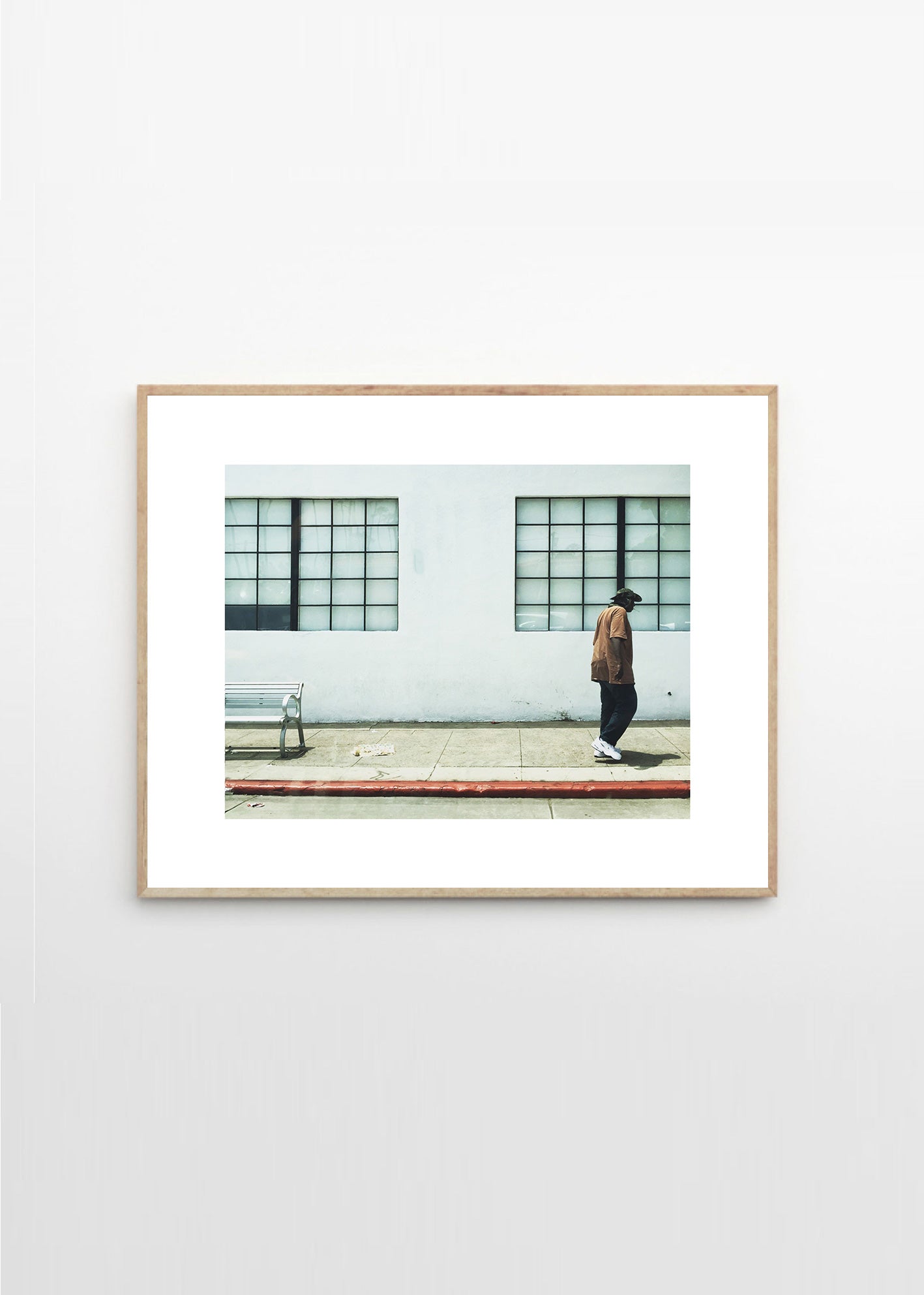 Plagát Santa Monica Man by Christina Kayser O.