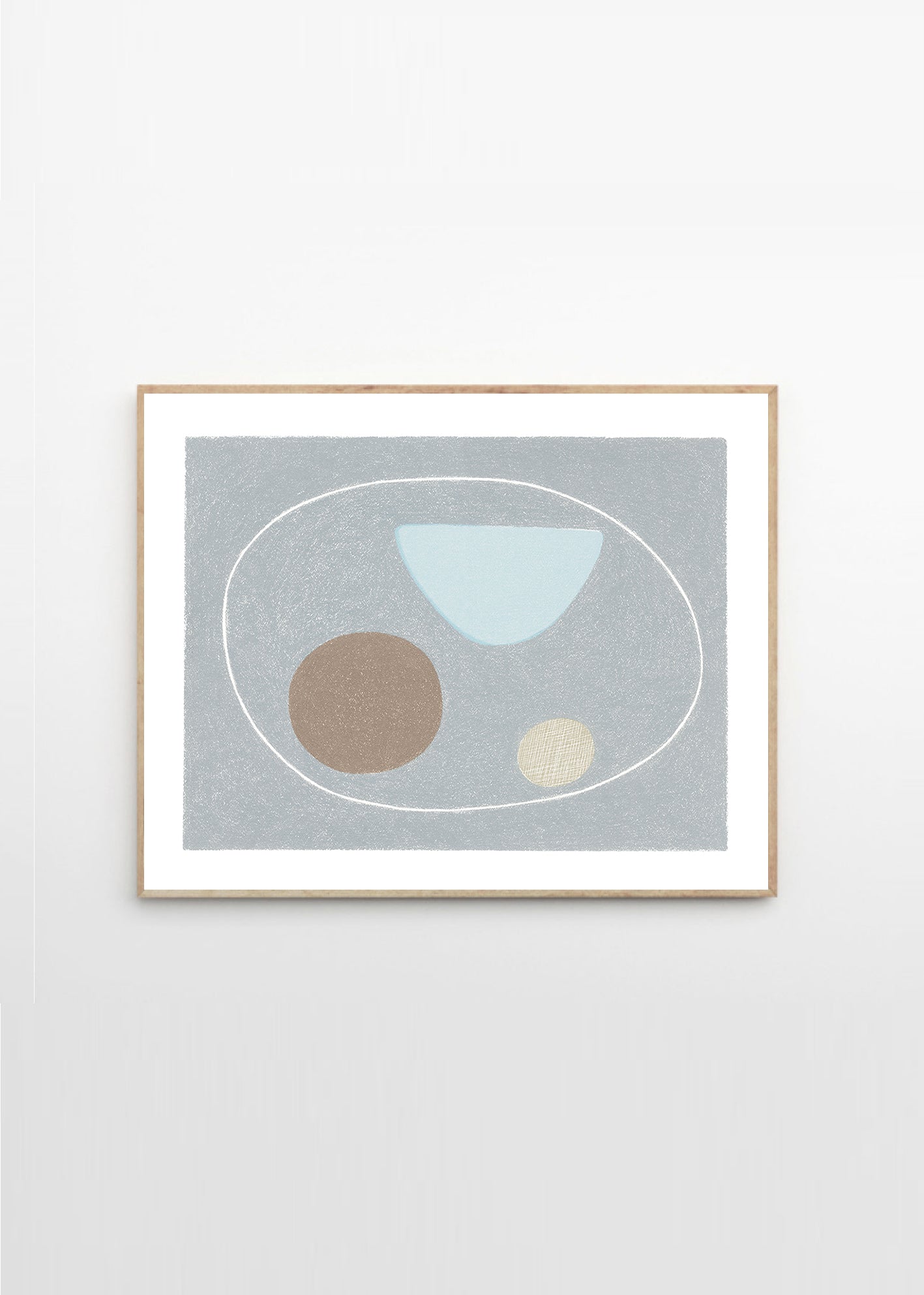 Plagát Three Pebbles by Emma Lawrenson