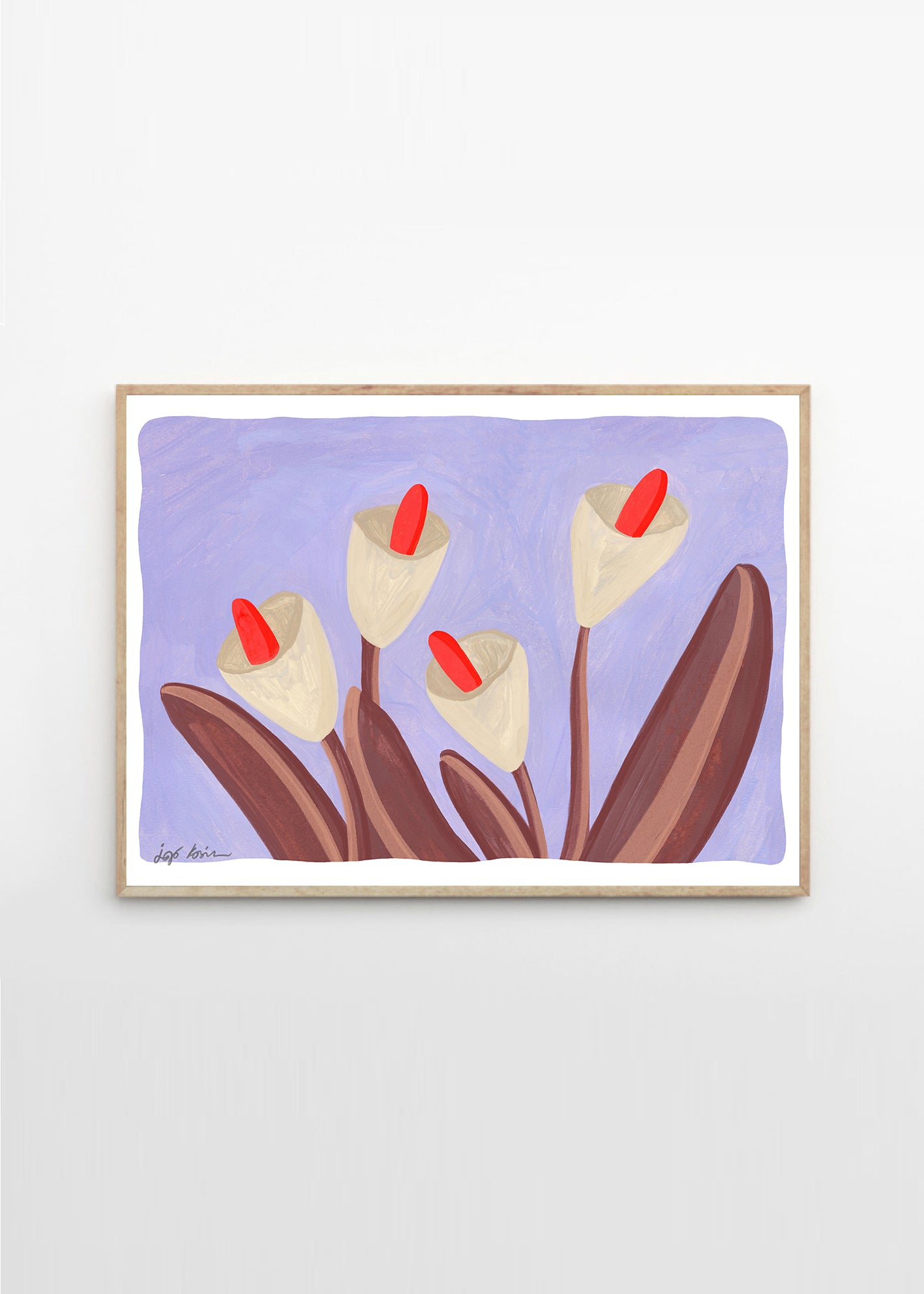 Plagát Flowers 03 by Iga Kosicka